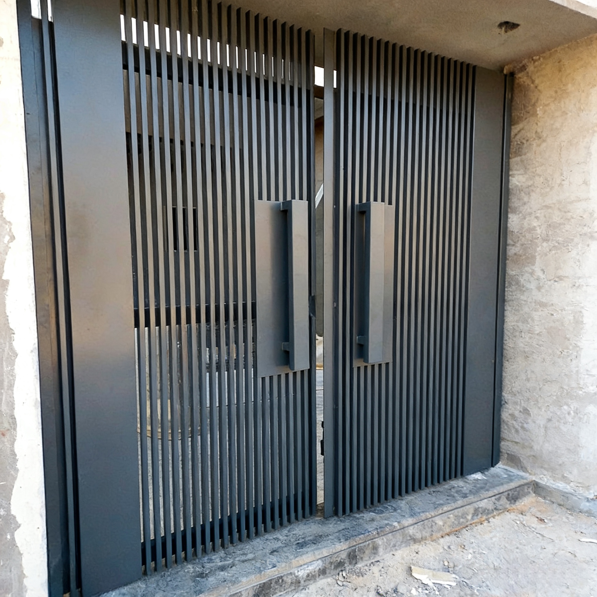 High Quality Decorative Ornamental Aluminum Gate with Elegant Pattern for Residential Driveway