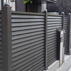 Modern Design Powder Coated Aluminum Guardrail | Anti Rust Weather Resistant Outdoor Fencing