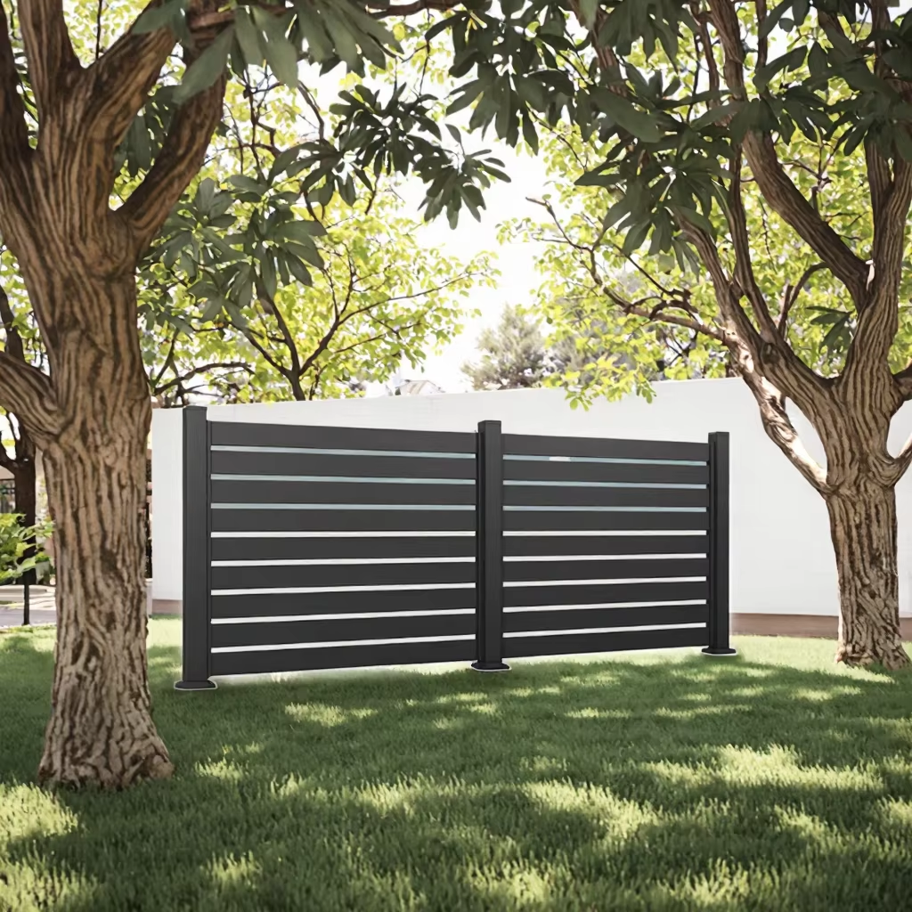 Fentech Aluminum Fence Panel Art Fence Guardrail for Villa Balcony Railing Luxury Fence Garden Fence Aluminum