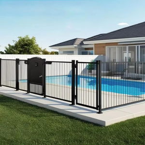 Aluminum Art Pool Fence Anti-Rust Safety Aluminum Alloy Swimming Pool Guardrail for Villa Outdoor