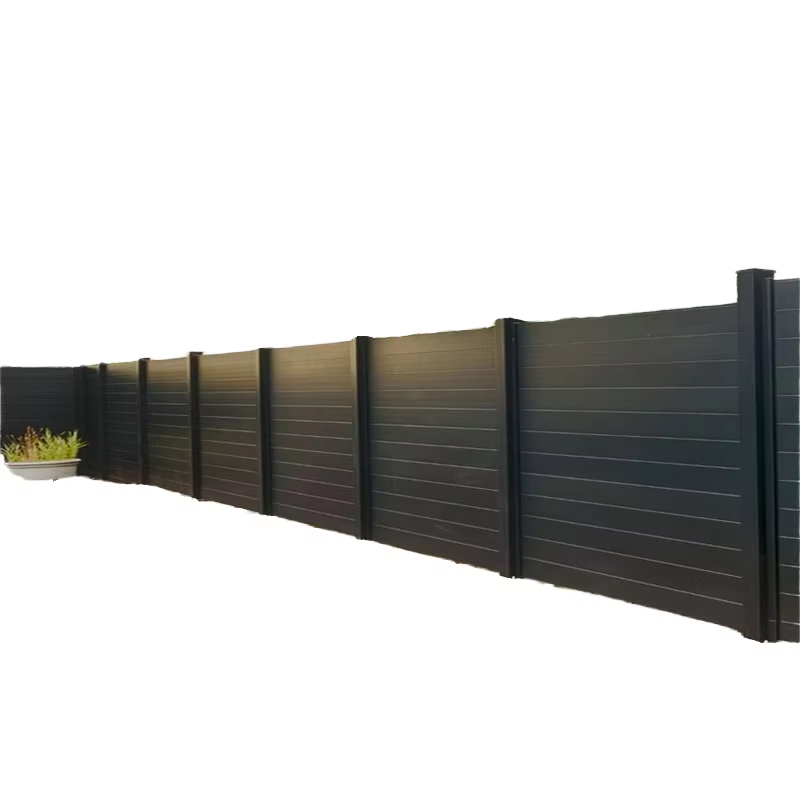 Modern Design Powder Coated Aluminum Guardrail | Anti Rust Weather Resistant Outdoor Fencing