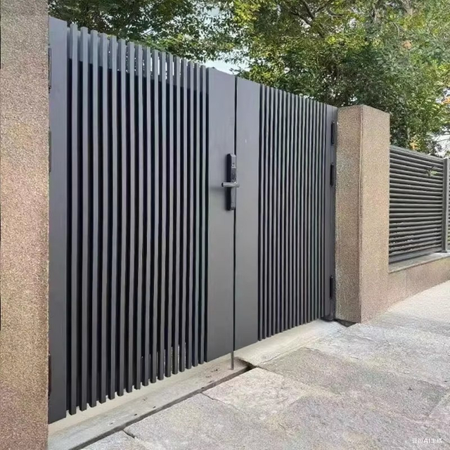 Custom Home Modern Aluminum Security Door Design Sliding Door Aluminum Door Design for Homes