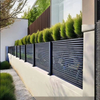 Custom Pure Aluminum House Fence, Terrace Garden Railing, Courtyard Fence, Aluminum Alloy Guardrail & Villa Courtyard Gate Fence