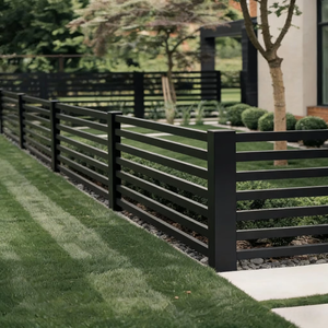Fentech Aluminum Fence Panel Art Fence Guardrail for Villa Balcony Railing Luxury Fence Garden Fence Aluminum