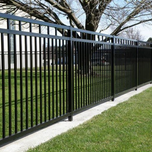 Custom Size Aluminum Balcony Railing Easy Installation Residential Commercial Fence System