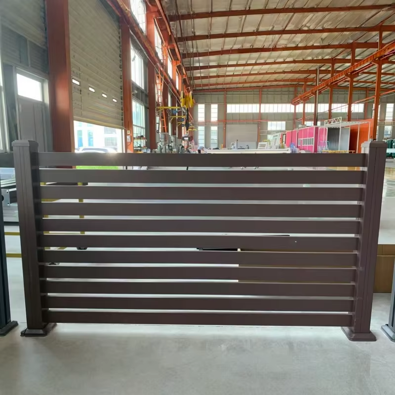 High Strength Aluminium Alloy Railing Panels, Anti-Rust Security Fence for Outdoor Villa Domesic Fence