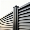 Modern Design Powder Coated Aluminum Guardrail | Anti Rust Weather Resistant Outdoor Fencing