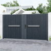 High Quality Decorative Ornamental Aluminum Gate with Elegant Pattern for Residential Driveway