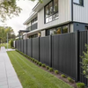 Elegant Carved Aluminum Entry Gate, Stylish Safety Fence Gate with Fine Craftsmanship for Yard and Villa Exterior