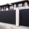 Aluminum Art Gate, Powder Coated Rust Free Alloy Door, Custom Size for Villa Garden Yard Entrance