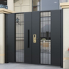 Modern Villa Outdoor Aluminum Art Sliding Gate with Easy Installation Decorative Fencing Trellis Gates Aluminum Gate Door