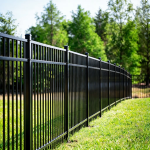 Customized High Grade Courtyard Villa Aluminum Art Wall Alloy Fence Cast Outdoor Fence Post Balcony Railing Decorative Guardrail