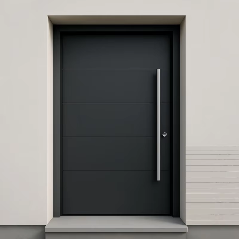 Rust-Proof Aluminum Driveway Gate - Durable Powder-Coated Metal Art Gate