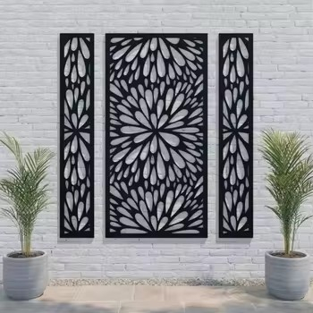 Premium Aluminum Laser Cutting Guardrail, Outdoor Safety Decorative Railing