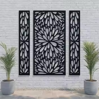  Premium Aluminum Laser Cutting Guardrail, Outdoor Safety Decorative Railing