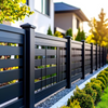 Powder Coated Anti-Rust Aluminum Ornamental Railing, Custom Height Decorative Aluminium Security Fence for Outdoor Boundary