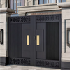 Customized Aluminium Swing Gate Latest Main Gate Design for Outdoor Garden House Easy Assembly Electric Security Gate