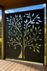 Modern Decorative Laser Cut Aluminum Fence Panel for Garden Yard Garden Fence Privacy Garden Aluminum Fence